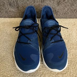 Men’s Nike Free RN 5.0, Size 8, Color: Coastal Blue/Black, AQ1289 403